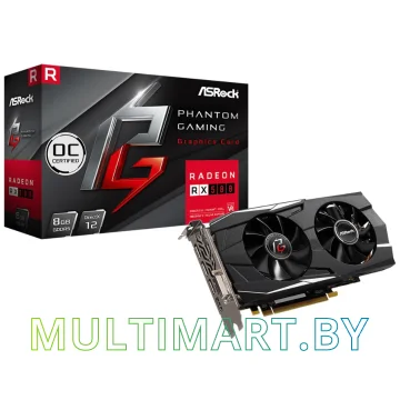 Видеокарта ASRock Phantom Gaming D Radeon RX 580 OC 8GB GDDR5 картинка 2